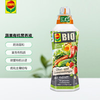 COMPO 德国进口 COMPO 家庭园艺蔬果型有机质水溶肥料蔬菜专用营养液 1L