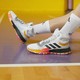 adidas 阿迪达斯 篮球鞋男正品Marquee Boost实战缓震耐磨运动鞋 G26212