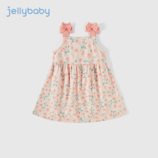 杰里贝比 2023夏季新款儿童女童婴幼连衣裙甜美舒适