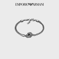EMPORIO ARMANI 阿玛尼 EGS3028040 几何圆环手链 18.3cm