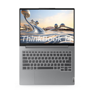 Lenovo 联想 ThinkBook 14 2023款 14英寸 轻薄本 灰色（酷睿i7-13700H、核芯显卡、16GB、1TB SSD、2.2K、LED、60Hz、21KG006MCD）