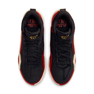 AIR JORDAN 正代系列 Jordan Tatum 1 Pf 男子篮球鞋 DX6734-001 黑/金属色/大学红/海滩浅黄 44.5