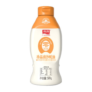 JIAJIA 加加 零添加挤挤瓶装珍品南沙蚝油500g家用0添加防腐剂厨房调味品