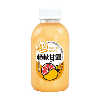 清蓝 杨枝甘露椰果芒果西柚水果饮料网红港式甜品380ml*15瓶装整箱 芒果汁