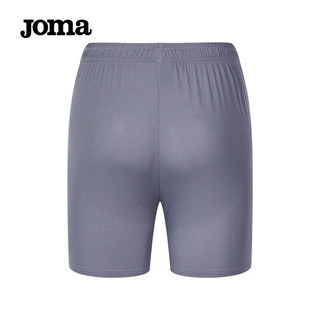 JOMA运动短裤男夏季新款比赛透气运动裤纯色速干裤比赛训练裤运动服饰 灰色-口袋款 5XL