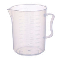88VIP：BAIJIE 拜杰 BJ/拜杰塑料带刻度量杯1000ml家用食品烧杯耐高温奶茶店专用量桶