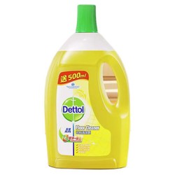 Dettol 滴露 地板清洁除菌液柠檬清新味2L*1瓶