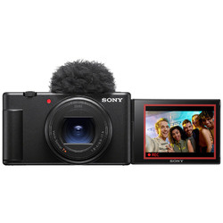 SONY 索尼 ZV-1 II 数码相机 广角变焦Vlog相机（黑色）