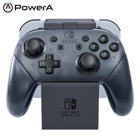 PowerA 授权Switch joycon pro手柄充电底座 多用座充支架NS充电器