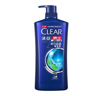CLEAR 清扬 洗发水 活力运动750ml*1瓶