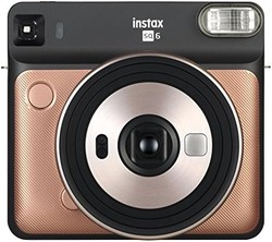 INSTAX 16581408 SQ6 方形即时相机-腮红金