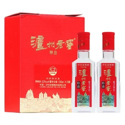 泸州老窖 C2特曲小酒版 52度100ml*2瓶 浓香型白酒