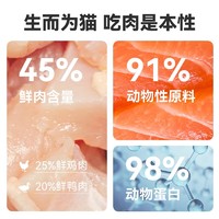 Bile 比乐 极极速鲜全价鲜肉猫粮50g*5包