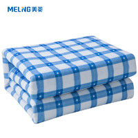 MELING 美菱 电热毯MDR-A854C舒适绒款(2.0*1.8米)双人单独温控智能安全调温保护健康无辐射电暖毯