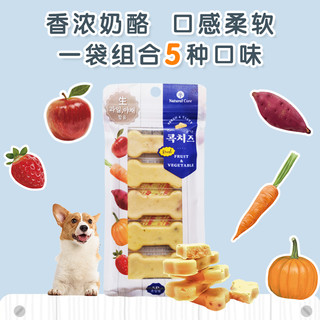 Natural Core NaturalCore天然核心宠物狗零食鸡肉果蔬奶酪中小型犬泰迪训练1袋 58g