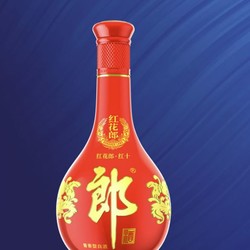 LANGJIU 郎酒 [婚宴用酒]郎酒 红花郎(10) 53度酱香型白酒 500ml*2瓶
