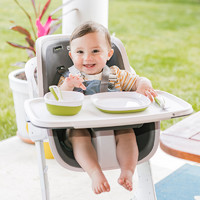 4moms 美国4moms宝宝婴幼儿餐桌椅可升降磁力餐桌板婴儿吃饭个月新生儿