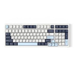 VGN S99 三模机械键盘 98键 极光冰淇淋轴 远山蓝