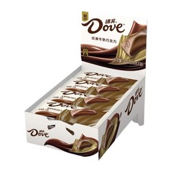 Dove 德芙 丝滑牛奶巧克力排块 224g*1盒