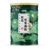 美粥食客 速溶桂花坚果藕粉500g*2罐