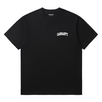 carhartt WIP 男士logo刺绣T恤 CHXTES238991KBKX