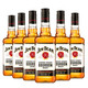 JIM BEAM 金宾 白占边 美国 调和型 威士忌 洋酒 750ml * 6瓶