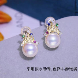 venusadeline城堡珍珠耳环