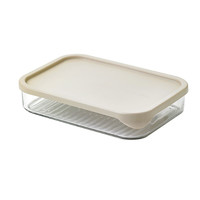 Glasslock进口保鲜盒冰箱冷冻盒食物储存收纳盒可微波储存盒带饭饭盒1200ml