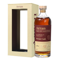Arran 艾伦 plus:艾伦  2012年单桶苏格兰单一麦芽威士忌700ML