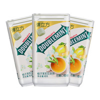 DOUBLEMINT 绿箭 口香糖弹立方无糖40g3瓶（多种口味任选）