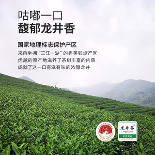 卢正浩 2023新茶龙井茶老茶树卢正浩雨前浓香茶叶杭州 绿茶50g罐装