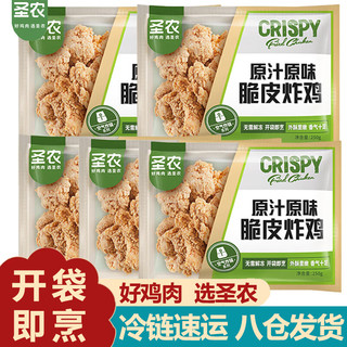 炸鸡肉鸡块组合速冻食品 炸鸡原味250g*5包