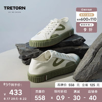 Tretorn 瑞典TRETORN 2023春夏Campos新款帆布鞋男女款经典饼干鞋百搭透气