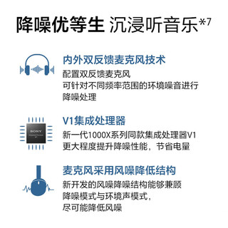 SONY 索尼 WH-CH720N头戴式蓝牙降噪耳机长久佩戴舒适高效通话耳机