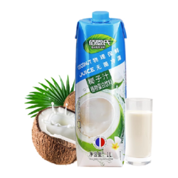 BAIENSHI 佰恩氏 椰子汁植物蛋白饮料 1L*1瓶