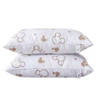 88VIP：Disney 迪士尼 枕头护颈椎枕酒店家用男女水洗1只单人2只双人枕芯