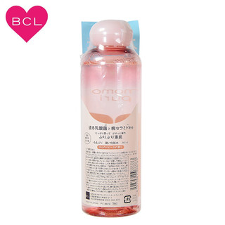 Saborino 日本进口 BCL momopuri 蜜桃乳酸菌水保湿滋润提亮肤色桃子化妆水200ml  桃子味