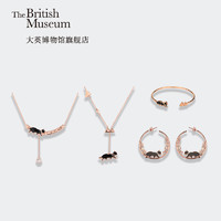 大英博物馆 盖亚·安德森猫系列手链 直径5.5cm 时尚创意首饰 三八节送女友