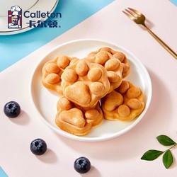 Calleton 卡尔顿 熊熊击掌蛋糕零食早餐营养面包儿童食品整箱380g