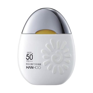 PLUS会员：Hanhoo 韩后 白嫩户外防晒霜 SPF50+ PA+++ 50g