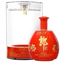 抖音超值购：LANGJIU 郎酒 红花郎 红钻 53%vol 酱香型白酒 500ml 单瓶装