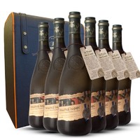 法国歪脖子红酒教皇新堡50周年干红葡萄酒列级庄整箱礼盒