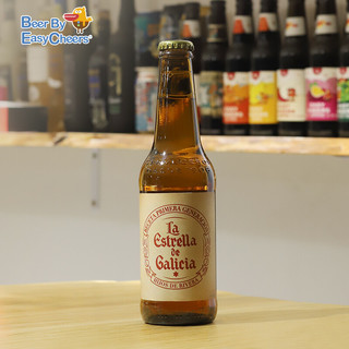 Estrella Galicia 埃斯特拉 西班牙原瓶原装进口精酿啤酒 埃斯特拉Estrella Galicia 皮尔森330ml*12瓶装