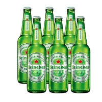 Heineken 喜力 星银 啤酒 500ml*6瓶