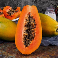 枝头春 plus会员：谷雨霖 红心木瓜 9斤（净重8.5斤以上）