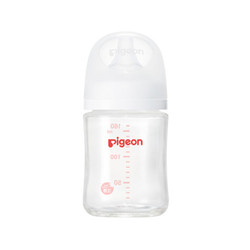 Pigeon 贝亲 宝宝玻璃奶瓶 第3代 160ml+SS奶嘴