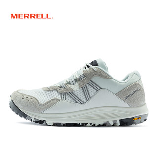 迈乐（Merrell）复古越野跑鞋男NOVA系带轻便防滑耐磨户外休闲鞋J066605 J066603 白色 40