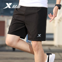 XTEP 特步 运动裤短裤速干夏季薄款透气七分裤休闲男士跑步宽松五分裤男