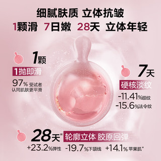 Elizabeth Arden 伊丽莎白·雅顿 第II代粉胶 时空焕活淡纹紧致胶囊精华液 60粒