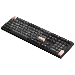 Akko 艾酷 5108S黑粉拼色 机械键盘 有线键盘 游戏键盘 电竞LOL 有线热插拔键盘 RGB光 108键 TTC恶魔轴